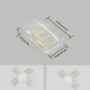 2Pin 8mm 10mm COB LED MOTION CONNECTORS لمصابيح LED ذات اللون المفرد