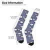 Men's Socks Crazy Women Long Star Sheep Sleep Accessories Cute High Quality Stockings All Season Gift Idea