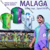 23/24 CF MALAGA SOCCER Jerseys 2023/2024 Away Juanpi Luis Munoz Febas Adrian Football Shirt Burgos Casas Juankar Camiseta de Futbol Juande Febas Minforms Men Kit Kit