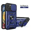 iPhoneの装甲カメラウィンドウ電話ケース15 15 14 13 12 11 Pro Max XR XS 6 7 8 Plus ShockProofバックカバーケースをスタンド付き