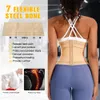 Waist Tummy Shaper MISTHIN Trimmer Corset Fitness Slimming Sheath Woman Flat Belly Belt Cincher Double Wrap Workout Trainer Shapewear 231024