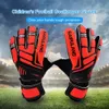 Rękawiczki sportowe profesjonalne bramkarza rękawiczki mężczyźni kobiety dorośli dla dzieci bramki piłki nożnej Bramka piłkarska Brońs