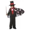 Disfraz de mago de Eraspooky para niño, disfraz infantil de lujo para Halloween, carnaval, fiesta, cosplay