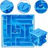 Party Favor 3D Cube Puzzle Money Maze Bank Saving Coin Collection Case Box Fun Brain Game Gadgets drôles Jouets intéressants pour les enfants