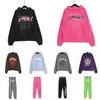 Vente en gros Spider Hoodies Sp5der Young Thug 555555 Angel Pull Rose Rouge Sweat À Capuche Pantalon Hommes Sp5ders Impression Sweatshirts Top Qualité Beaucoup De Couleurs