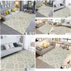 Wallpapers 3D Floor Mural Simple And Elegant Geometric Abstract Lines Waterproof Self-Adhesive Vinyl Wallpaper Modern Living Room Ba Dh1Yd