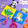 Autres jouets 48pcs enfants à la main papier découpé livre artisanat jouets bricolage enfants artisanat dessin animé scrapbooking papier jouets pour enfants apprentissage jouets cadeauxl231024