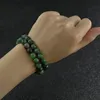 8 mm natuursteen robijn zoisiet armband edelsteen helende kracht energiekralen elastische stretchsteen ronde kralenarmband
