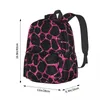 Rugzak Roze en Zwarte Giraffe Dierenprint Outdoor Stijl Rugzakken Heren Hoge kwaliteit Patroon Schooltassen Kawaii Rugzak