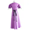 cosplay Gakkou Gurashi école-live japonais Anime Sakura Megumi Cosplay fantaisie filles robe violette Costumes pour mariage formelcosplay