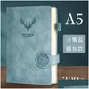 Notepads Wholesale 200 Pages Super Thick A5 Journal Notebook Daily Business Office Work Simple College Diary School Supplier Drop De Ot6Yn