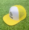 Design Lettera Ricamo Bend Fashion Wave Cap Maschio Hip Hop Ball Caps Mesh Maschio Femmina Cross Punk Cappelli da baseball Ultimi