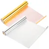 Storage Bottles 2 Rolls DIY Foil Paper Heat Transfer Supplies Crafts Activated Aluminum Glimmer Foils