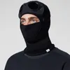 Balaclava Goggle Beanie Two Lens Designer Wool Knit Hat Outdoor Behåller Heat Windbreak Hood Winter Men Women Skull Caps Bonnet