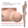 Catsuit Costumes Silikon Bodysuit Par Pants for Dragqueen Transgender Shemale Formy Piers Crossdresser MTF Transformacja