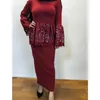 Abbigliamento etnico Musulmano Cotone La maggior parte della moda Abito in pizzo Donna Bellissimi top