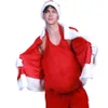 cosplay Eraspooky Red Mens Santa Claus Cosplay Costume Adult Pot Belly Father Christmas Carnival Party Accessoriescosplay