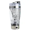 Blender 450 مل من البروتين الكهربائي شاكر زجاجات USB الحليب القهوة ماء حركة الزجاجة دوامة الخلاط الذكي