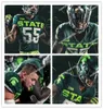 Ameer Speed Bryce Baringer MSU Jersey de football 31 Darqueze Dennard 8 Kirk Cousins 26 Clinton Jones 24 Leveon Bell 48 Percy Snow 95 Bubba Smith 2023 Cousue