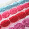 ヘアアクセサリー200pcs/lotシックなシフォンbaby baby bows bows for baby bish bows clads dress coldition sewing scrapewholesale