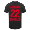 23/24 Club Soccer Alejandro Grimaldo Jersey 04 Bayer Leverkusen Florian Wirtz Jeremie Frimpong Jonas Hofmann Victor Boniface Lukas Hradecky Football Shirt Kits