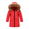 Doudoune veste d'hiver pour filles Version coréenne mode enfants Parkas vêtements d'extérieur chauds enfants 5-14 ans pardessus