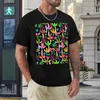 Męskie polo iPhone Wspokłania ogrodu dżungli tropikalne-zabawne dłonie T-shirt T-shirt plus size t-shirt man urocze ubrania koszulki