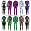 Thema Kostuum 2023 vrouwen rollenspel jumpsuit Sexy 3D gedrukt cos futuristische kleding jumpsuit J231024