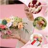 Decorative Flowers Wreaths Faux Heads For Crafts Artificial Silk Daisy Embellishments Mini Assorted Bk Diy Wreath Holiday Wedding Part Amldh