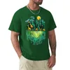 Polos pour hommes Geo Forest T-Shirt surdimensionné t-shirts séchage rapide chemise personnalisée vêtements pour hommes