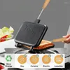 Casseroles Double Face Poêle À Frire Grillée Fromage Maker Antiadhésive Sandwich Flip Grill Pour Petit Déjeuner Toast Panini Gaufre Ustensiles De Cuisine