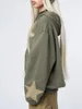 Kvinnors hoodies tröjor y2k zip up stjärntryck långärmad grafisk huva jacka estetisk överdimensionerad kappa harajuku streetwear 231023