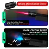 Lighters Creative Folding Pistol Shaped Cigarette Case Lighter Portable Windproof Butane No GasGun Type Cool Men Play Gadget Gift