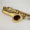 Images réelles R54 Saxophone ténor référence cuivre Antique B Instrument à vent plat avec étui embout anches cou 01