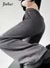 Damesbroek Amerikaans Sexy Slim Flare Casual Hoge taille Trekkoord Sport Mode Kantoor Dames Effen Kleur Eenvoudig