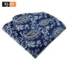 Strikjes 25 25 Cm Pochet Paisley Cashew Bloem Polyester Zakdoek Voor Man Business Bruiloft Pak Accessoires Groothandel