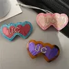 Designer Barrettes Girls Hairpin Loving Heart Letter Hårklipp Hårklipp Fashion Women Rhinestone Hairpins Luxury Hair Accessories For Gift Party