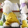 Dog Apparel Puppy Clothes Thickening Pet Overalls Unisex Hand Washable Cozy Warm Clothing