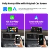 Nuevo Apple CarPlay inalámbrico para coche, interfaz para coche Android para Audi A1 Q3 2012-2018 con Mirror Link, funciones de reproducción AirPlay para coche