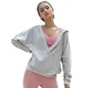 Mens Hoodies Sweatshirts Outfits Lu Lemon Al Clothes Sportswear Fitness Casual Wear Womens Outdoor Running Exercise Sweatshirt Hoodie Coat HommM93M