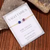 New Twelve Constellations Moonstone Beaded Bracelet Purple Crystal Moonlight Stone Combination Beads Bracelet Colorful Box Chain Bracelets Female Charms