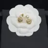 Parel oorbellen hartvormige oorbellen Titanium staal 18K rose Stud gouden liefde oorbellen voor vrouw prachtige eenvoudige mode diamanten dame oorbellen sieraden cadeau