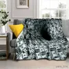 Cobertores ricos padrão euro cobertor macio para casa quarto cama sofá piquenique viagem escritório capa cobertor crianças