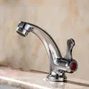 Robinets d'évier de salle de bains, purificateur d'eau de cuisine, robinet à levier unique, accès à la robinetterie en alliage de Zinc froid