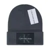 Modemerk dames gebreide muts c-k designer Beanie Cap officiële synchrone originele single 1:1 warme muts heren verjaardagscadeau H1