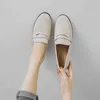 Simple Designer Spring Shoes Woman Pu Leather Slip One for Women Comfortable Ladies Flats Loafers Mocassins Zapatos Jj27 231024