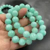 Pulseira Jade Verde Lago Strand 12mm