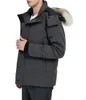 Goose Down Coat men winter jackets real wolf fur collar hooded outdoor warm and windproof coats with removable cap parka mens outerwear down jacket 3 style to choose