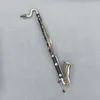 Silver Plated Keys Bass Clarinet BB Tune Clarinet High Quality Bakelite Instrument med Case Free Frakt Musikinstrument