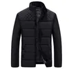 Mens Down Parkas Plush Thicked Stand Collar Winter Jacket Parker Coat WARME TOCK ZIPPER POLLED Overcoat For Men 231024